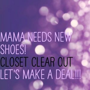 Everything must go! Make way for new!